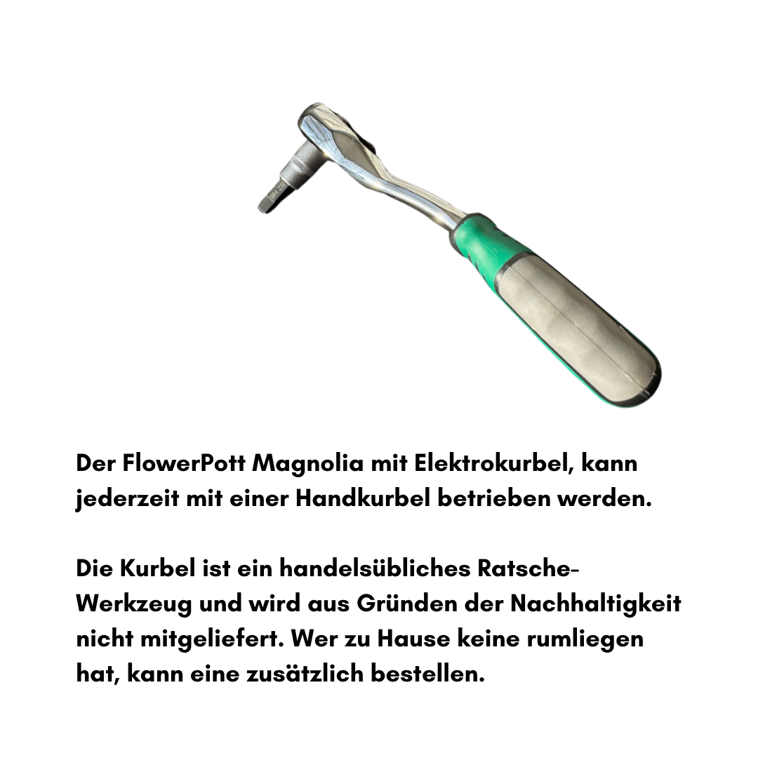 Kompost-Trenntoilette Flower Pott Magnolia