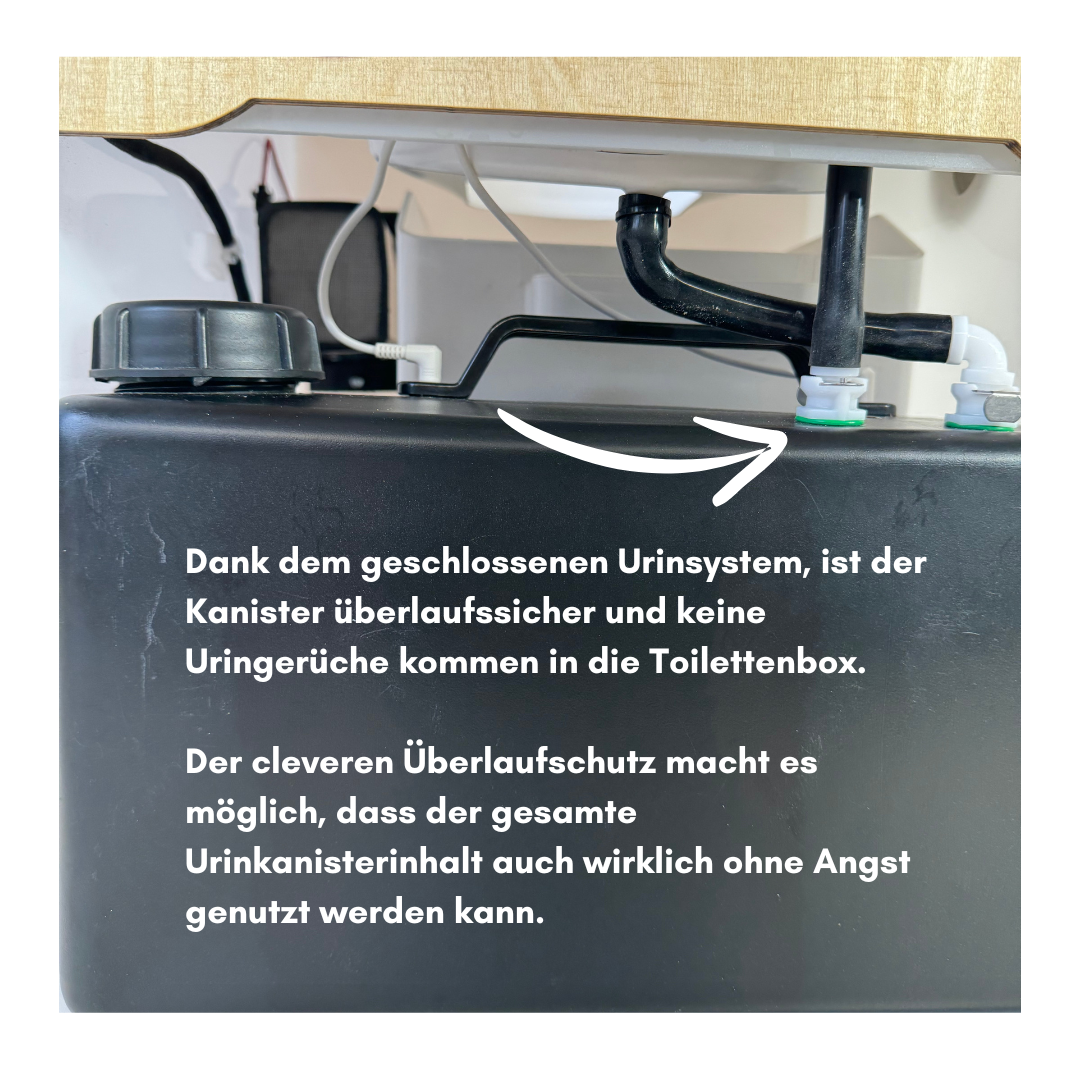 Kompost-Trenntoilette Flower Pott Magnolia