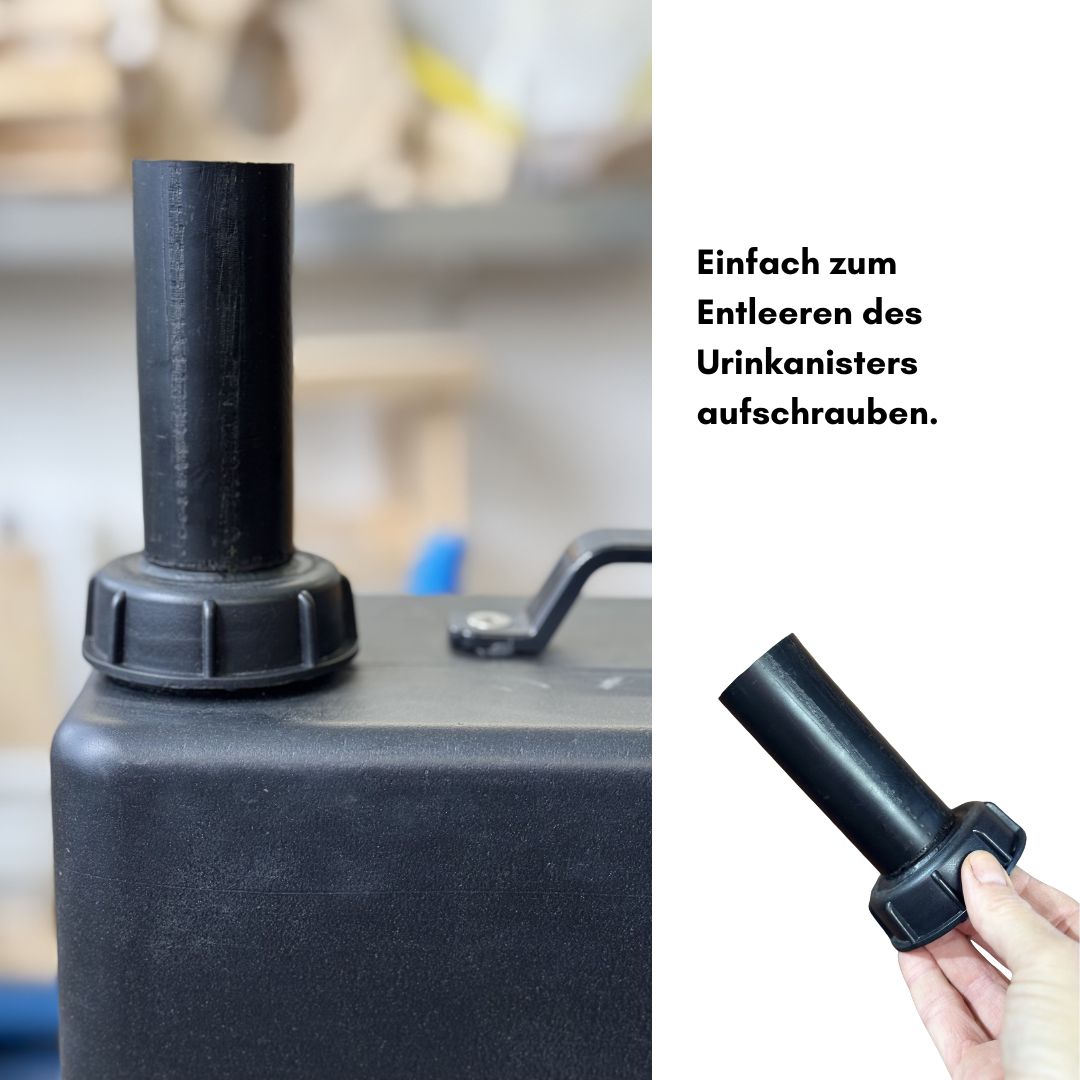 Ausguss-Hilfe Urinkanister