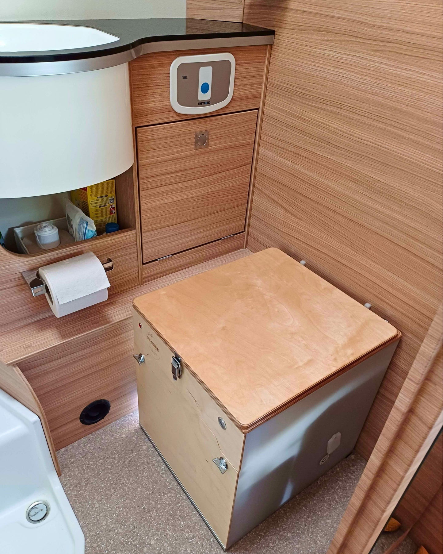Kompost-Trenntoilette Flower Pott Magnolia