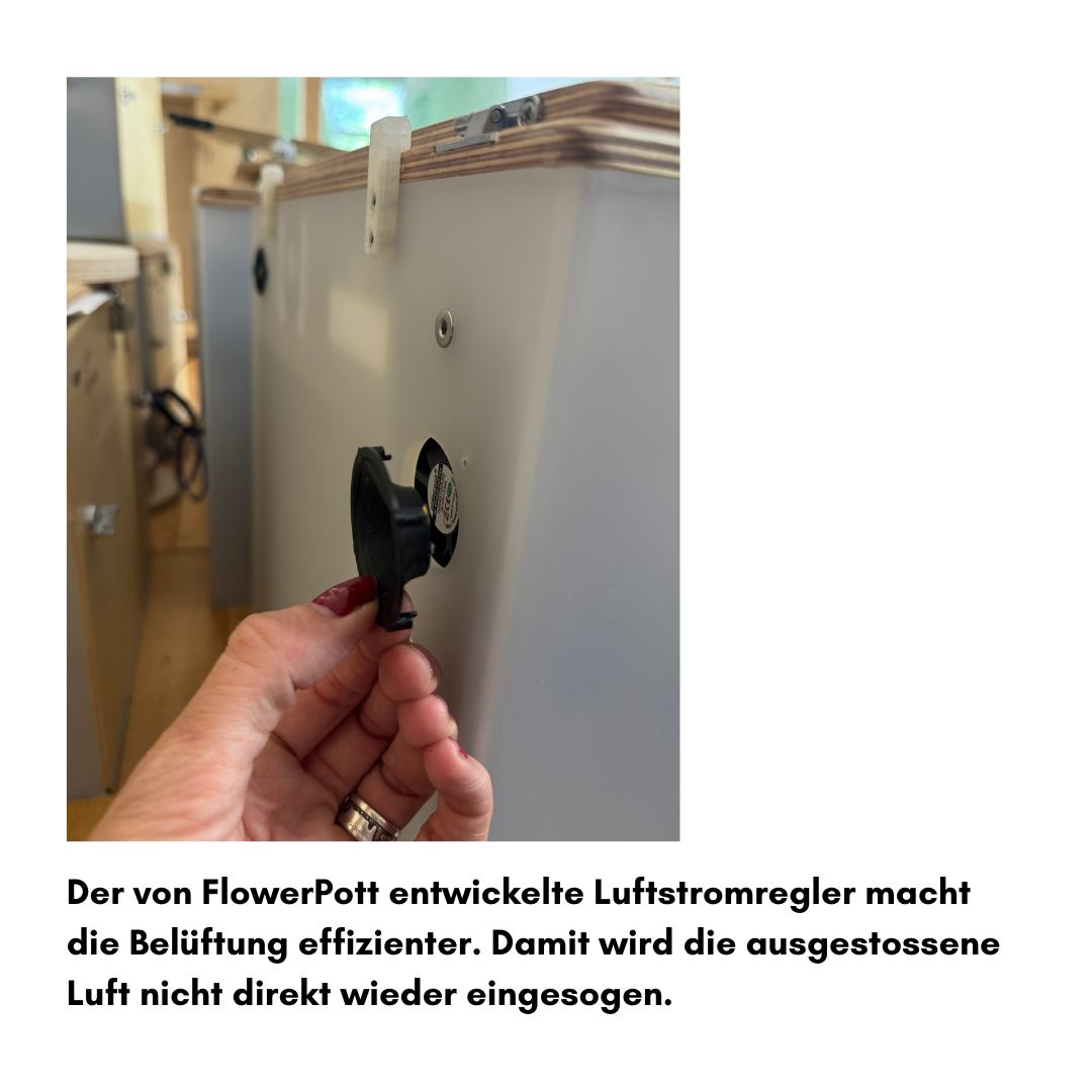 Kompost-Trenntoilette Flower Pott Magnolia