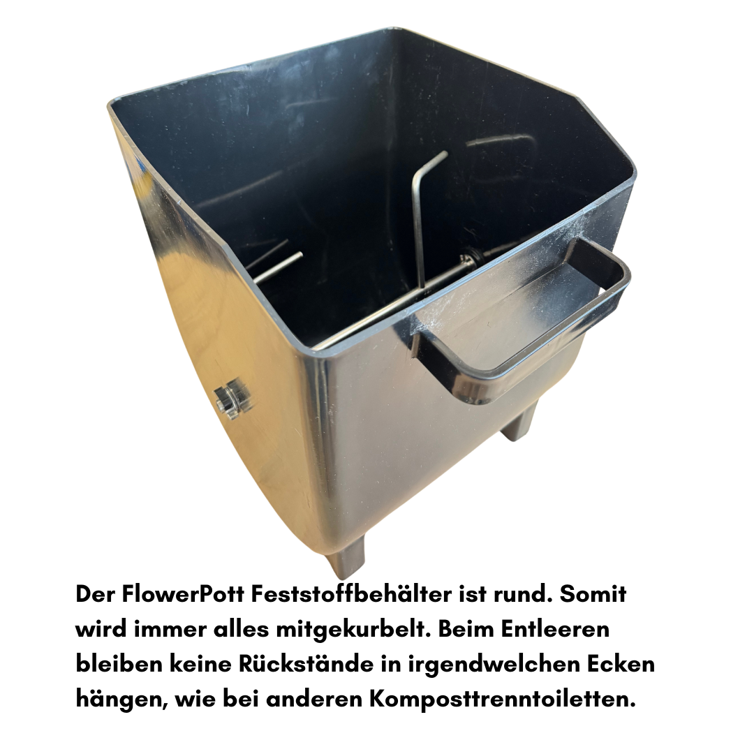 Kompost-Trenntoilette Flower Pott Magnolia