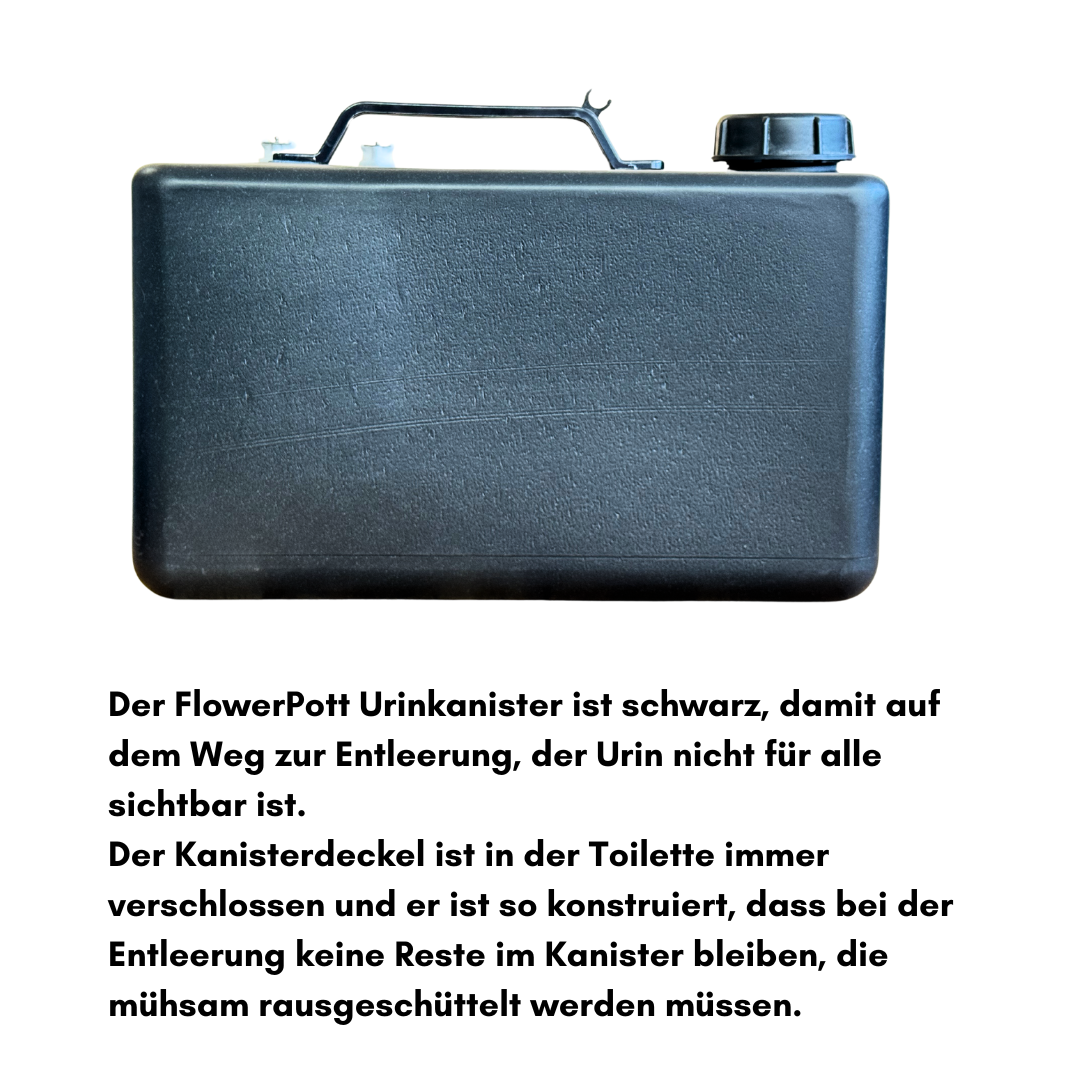 Kompost-Trenntoilette Flower Pott Magnolia